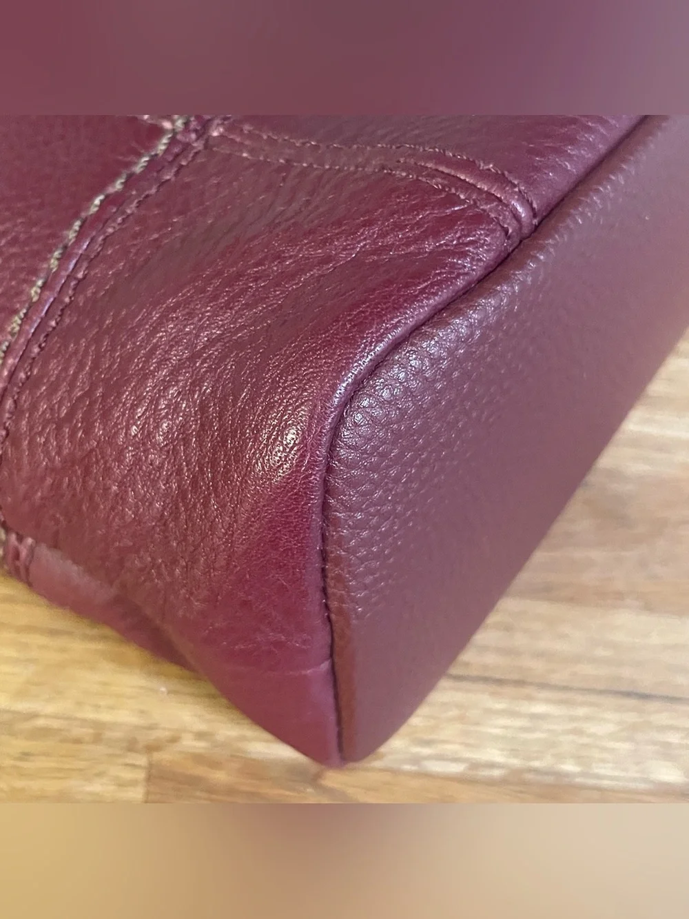The Sak mahogany” red